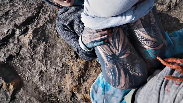 Caught Having A Wild Public Sex