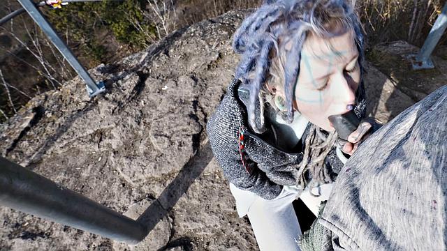 Caught Having A Wild Public Sex