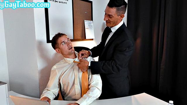 Office stud barebacked by his stepuncle on work