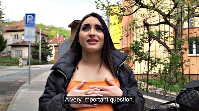 20yo babe fucked in public POV