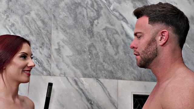 NURU MASSAGE - Therapist Deals With Client's Fear Of Being Touched With Wild Sex FRENCH SUBTITLES