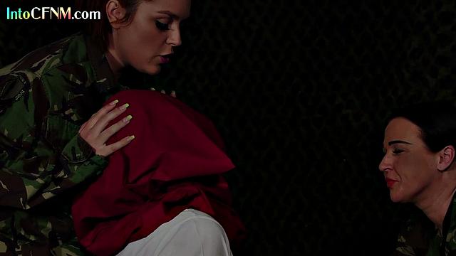 Cumthirsty babes love deepthroating hard