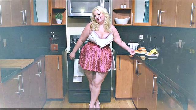 Heavy-Hootered Housewife
