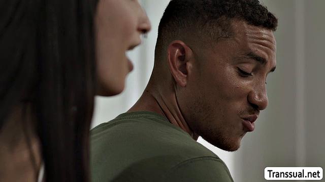 This is mind-blowing - TS stepsis lets me fuck her