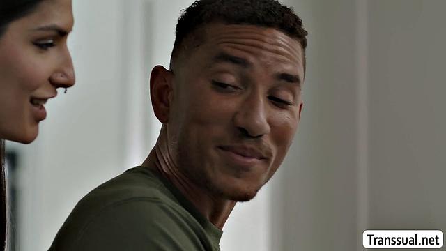 This is mind-blowing - TS stepsis lets me fuck her