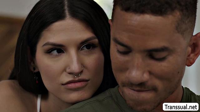 This is mind-blowing - TS stepsis lets me fuck her