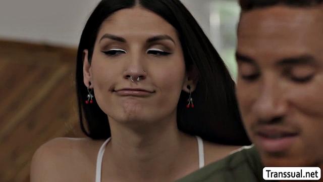 This is mind-blowing - TS stepsis lets me fuck her