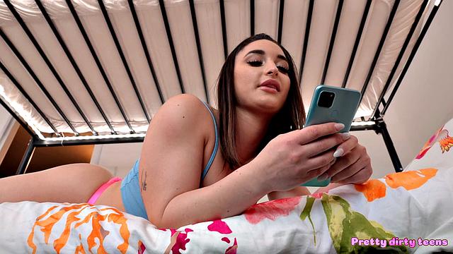 PAWG and her horny housemate