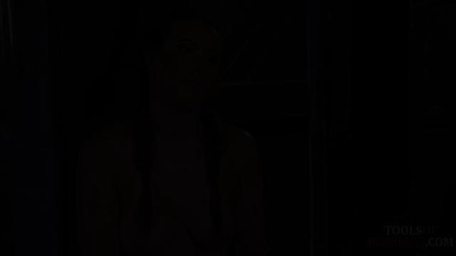 Bonded sub gagging in dungeon