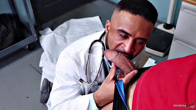 Doc Damian Takes Two Dicks - Amone Bane, Damian Taylor & Marco Lorenzo
