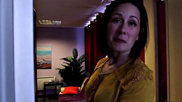 CFNM Black babe wanks cock in group HJ with British ladies