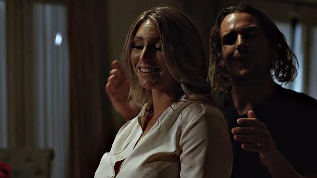 Sinful stepmom sucks and gets fucked in her tight pussy