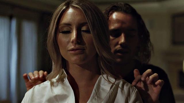 Sinful stepmom sucks and gets fucked in her tight pussy