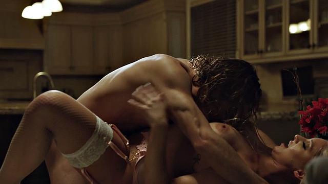 Sinful stepmom sucks and gets fucked in her tight pussy