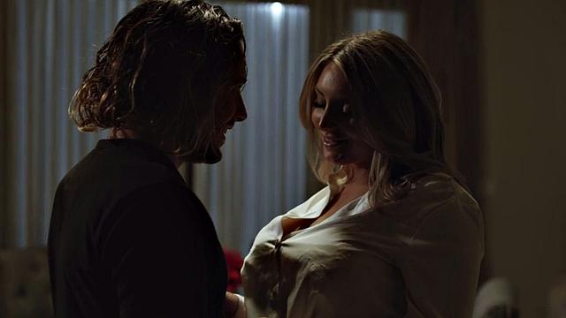 Sinful stepmom sucks and gets fucked in her tight pussy