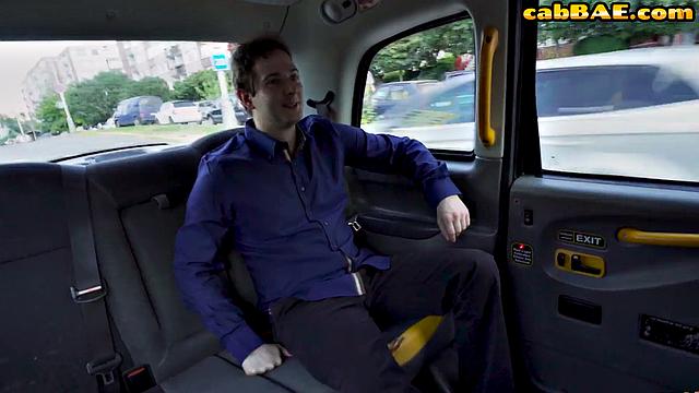 Big-titted blonde driver gets pussypounded