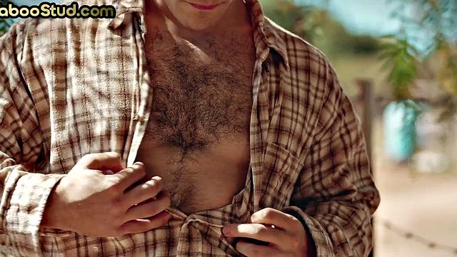 Hairychests stepbrother barebacks Black stud till he cums