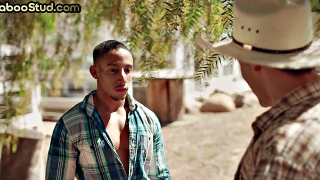 Hairychests stepbrother barebacks Black stud till he cums