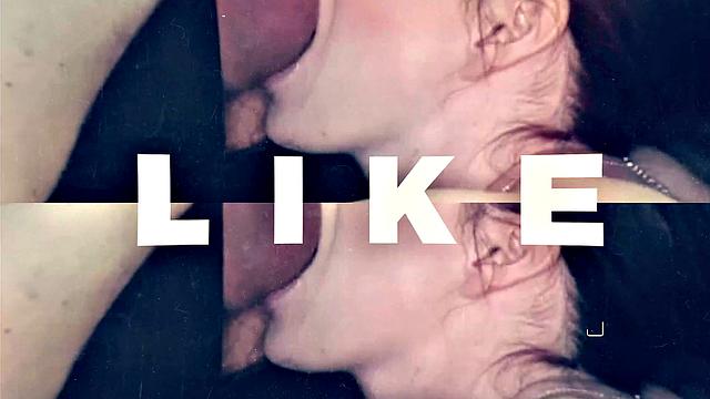 GloryholeSecrets - Hungry Brunette Licks Cum Off The Gloryhole Floor