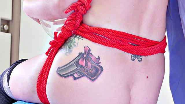 Ass rimming sub pleasures her dom