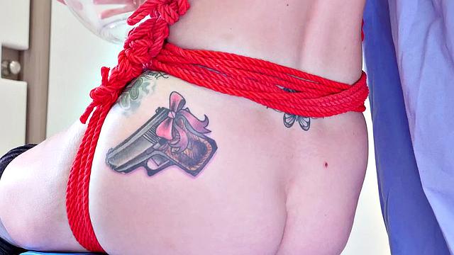 Ass rimming sub pleasures her dom