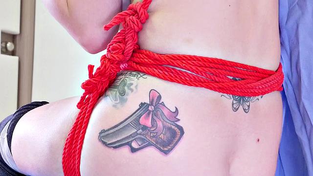 Ass rimming sub pleasures her dom