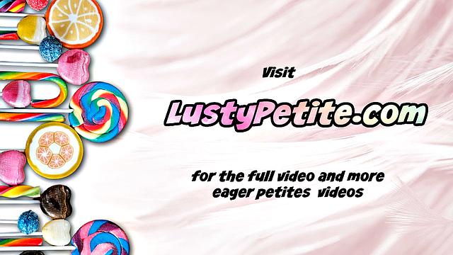 Tiny inked nympho gets pussy destroyed