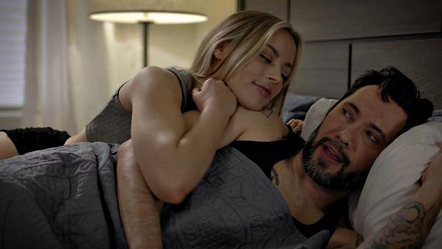 Cute stepdaughter banged by stepdad