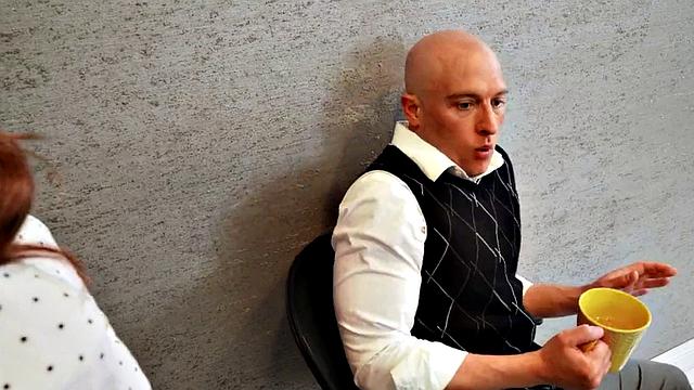 Office MILF pounded by boss