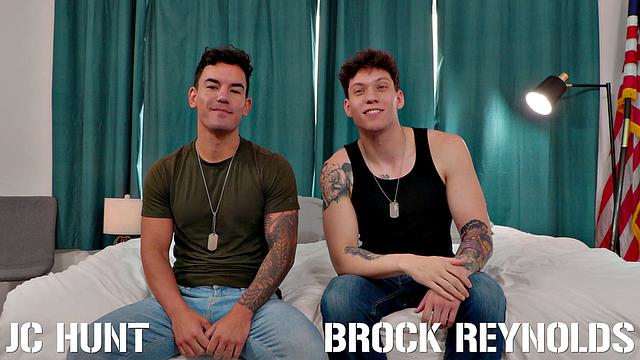 Jock Soldier 1st Time Flip Fuck with Hunk - ActiveDuty