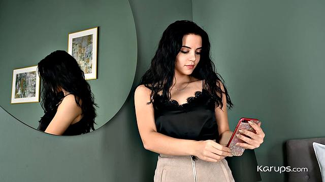 Watch Sofi Li strip down and ride cock for a wild straight session