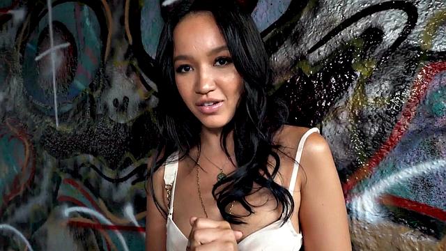 Pulled ebony babe fucked doggystyle for cash outdoors