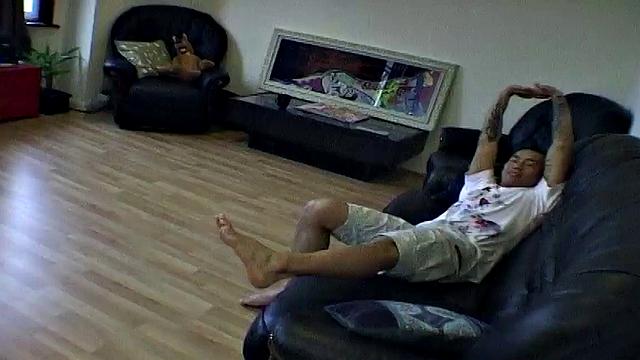 Hairy pussy gf takes ass fucking