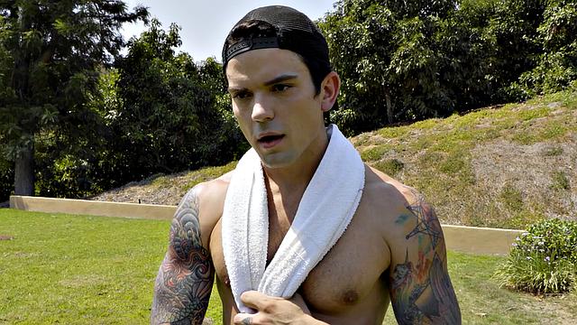 Jocks Exercise Each Other's Butts - Michael Del Ray, Scott Finn - NextDoorStudios