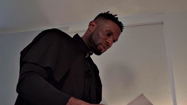 Busty Latina babe sharing BBC in hot threesome