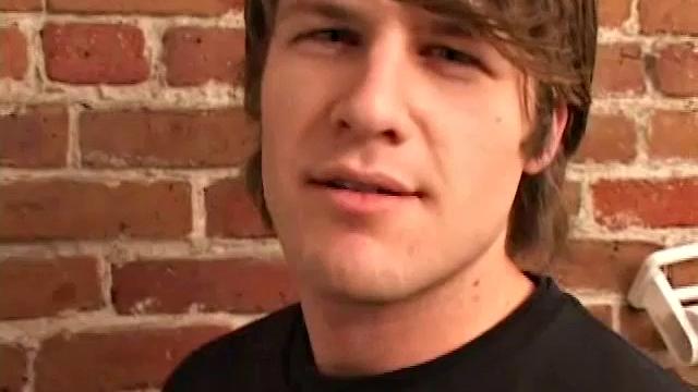Like a lot of younger guys, Alex West goes into the bathroom to jack off. Alex gets naked and thumbs through a straight porn magazine while working on his boner. Then he sits on the toilet and starts seriously stroking that big uncut dick.
