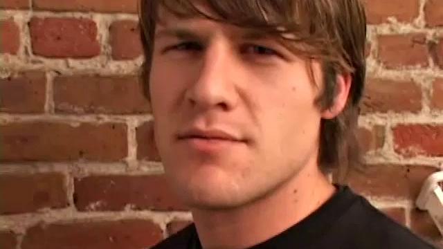 Like a lot of younger guys, Alex West goes into the bathroom to jack off. Alex gets naked and thumbs through a straight porn magazine while working on his boner. Then he sits on the toilet and starts seriously stroking that big uncut dick.