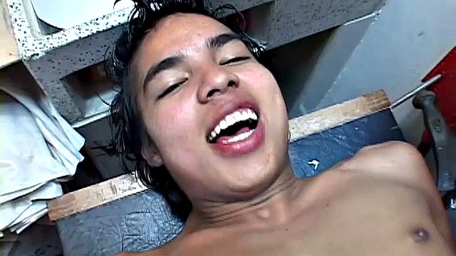 Francisco and Ricky sneak off to the tool room for a bit of raw fun and in no time pants are down and big uncut cocks are getting sucked.