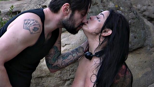 Trapped slut dominated by hardcore BWC in missionary