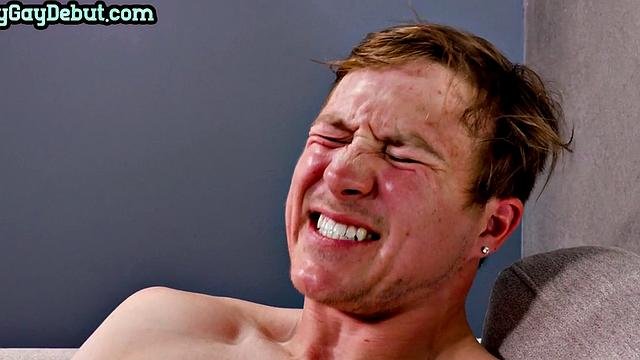 Jock solo casting session with his loaded cock