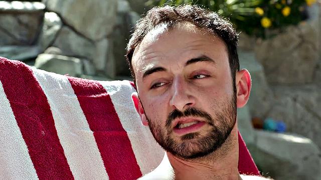 DEVILS FILM - Naughty Blonde Cheats On Boyfriend In Front Of Him With A Resort Employee