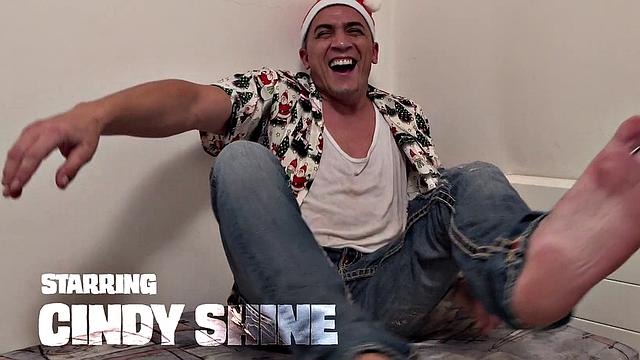 Blonde Colombian and blonde babes in ballgags and colombian cocksuckers