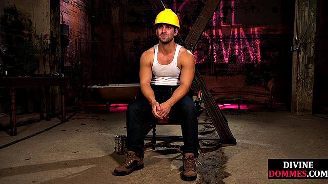 BDSM CFNM whipping and deepthroating with busty latex MILF