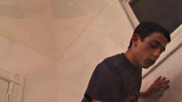 Luciano Strokes His Cock