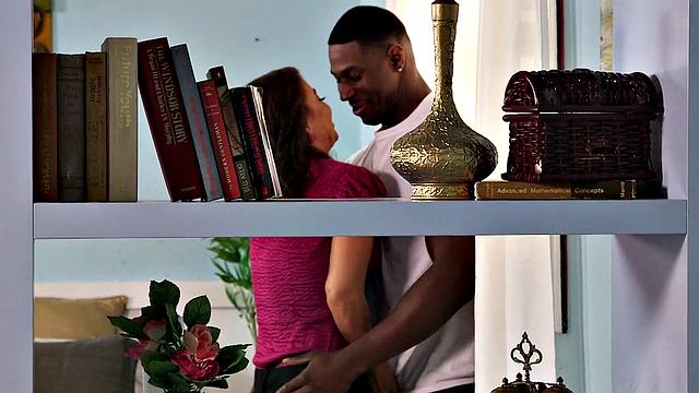 Honey White gets a big black cock