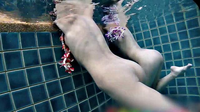 Underwater Twin Teens