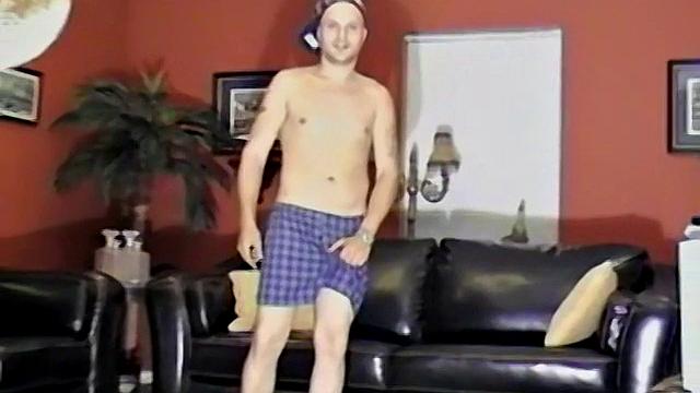 Jason Kicks Back With His Dick - Jason