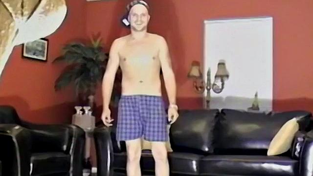 Jason Kicks Back With His Dick - Jason