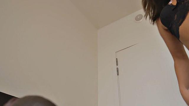 IR POV anal babe sucks and rides BBC in amateur video