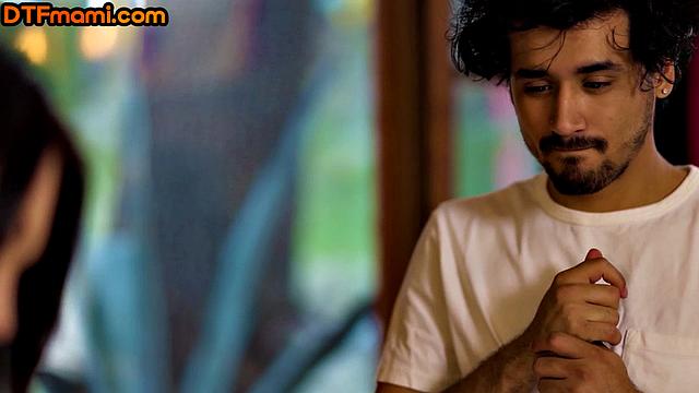 Big-titted MILF bounces on stepson's dick